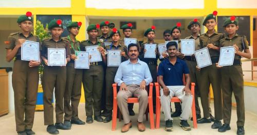 Madurai Idaiyapatti NCC Training Academy from June-10 to June-19, 2025.