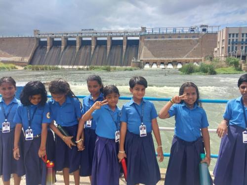 Primary Tour - Kumbakarai  Vaigai Dam - 25 -26
